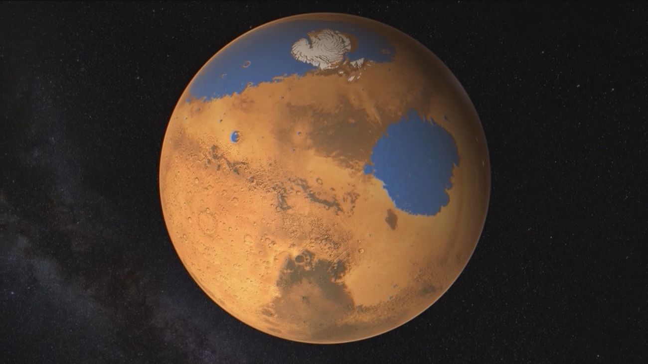 Descubren que en Marte podría haber tanta agua como en el Mar Rojo