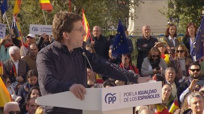 Almeida: "No hay terrorismo bueno o  malo, hay terroristas que tienen que acabar en la cárcel"