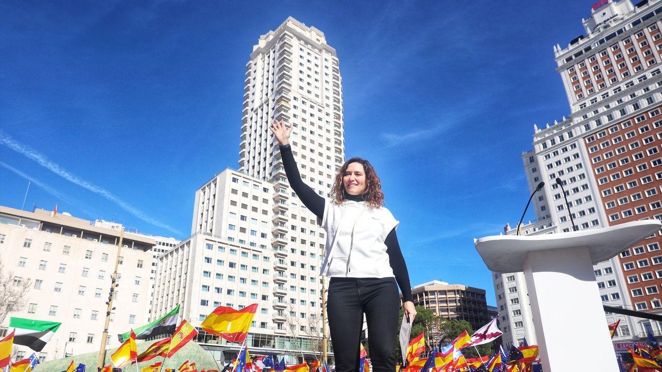 Ayuso:   "O amnistía o libertad, o amnistía o democracia, o amnistía o Europa, o amnistía o  España"