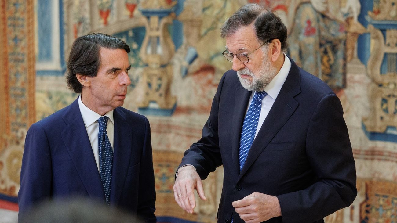 Rajoy y Aznar