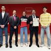 La Comunidad recibe a los tres taekwondistas madrileños que participarán en Paris 2024