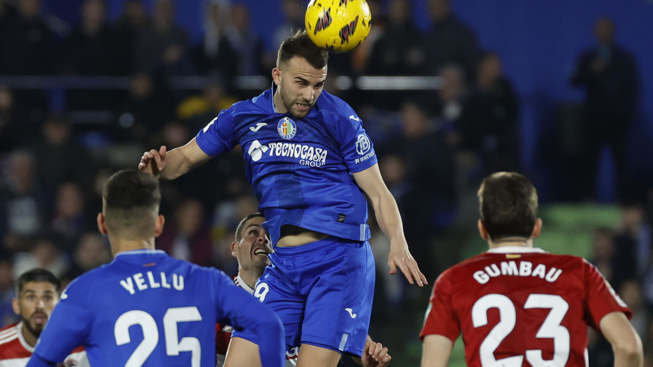 El delantero del Getafe, Borja Mayoral