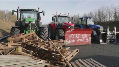 Los antidisturbios se despliegan para evitar el bloqueo del principal mercado de abastos de Francia