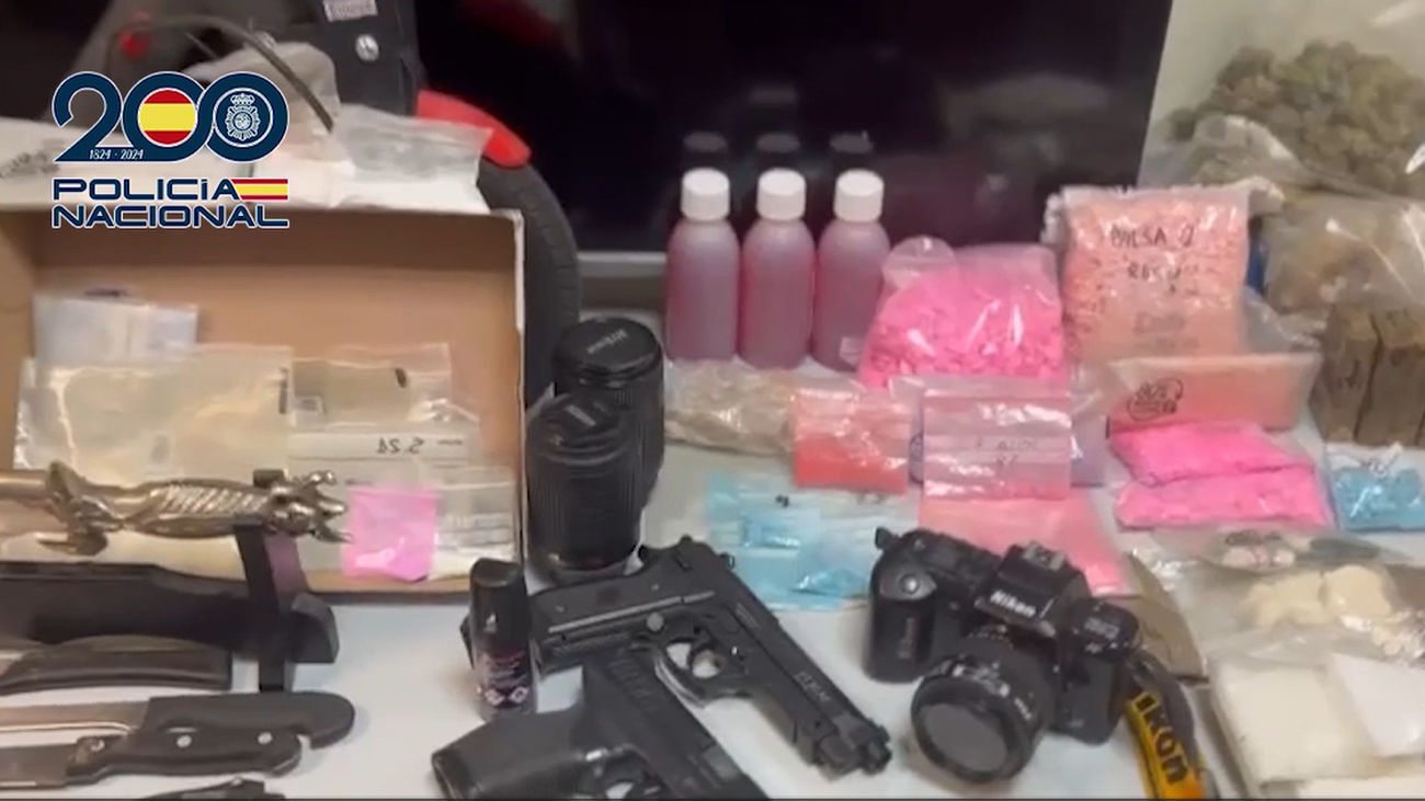 Desmantelado un narcopiso en Alcobendas donde se distribuía gran variedad de drogas