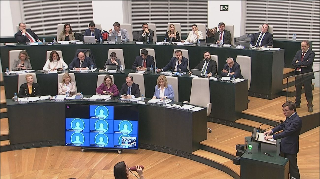 Pleno tenso y bronco en Cibeles por la tala de árboles