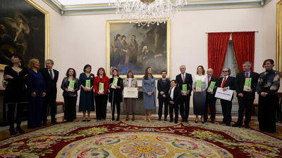 La reina Letizia entrega los premios Nacionales de Discapacidad