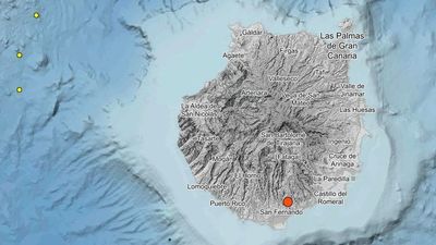 Un terremoto de magnitud 3,4 sacude Gran Canaria y se siente en casi toda la isla