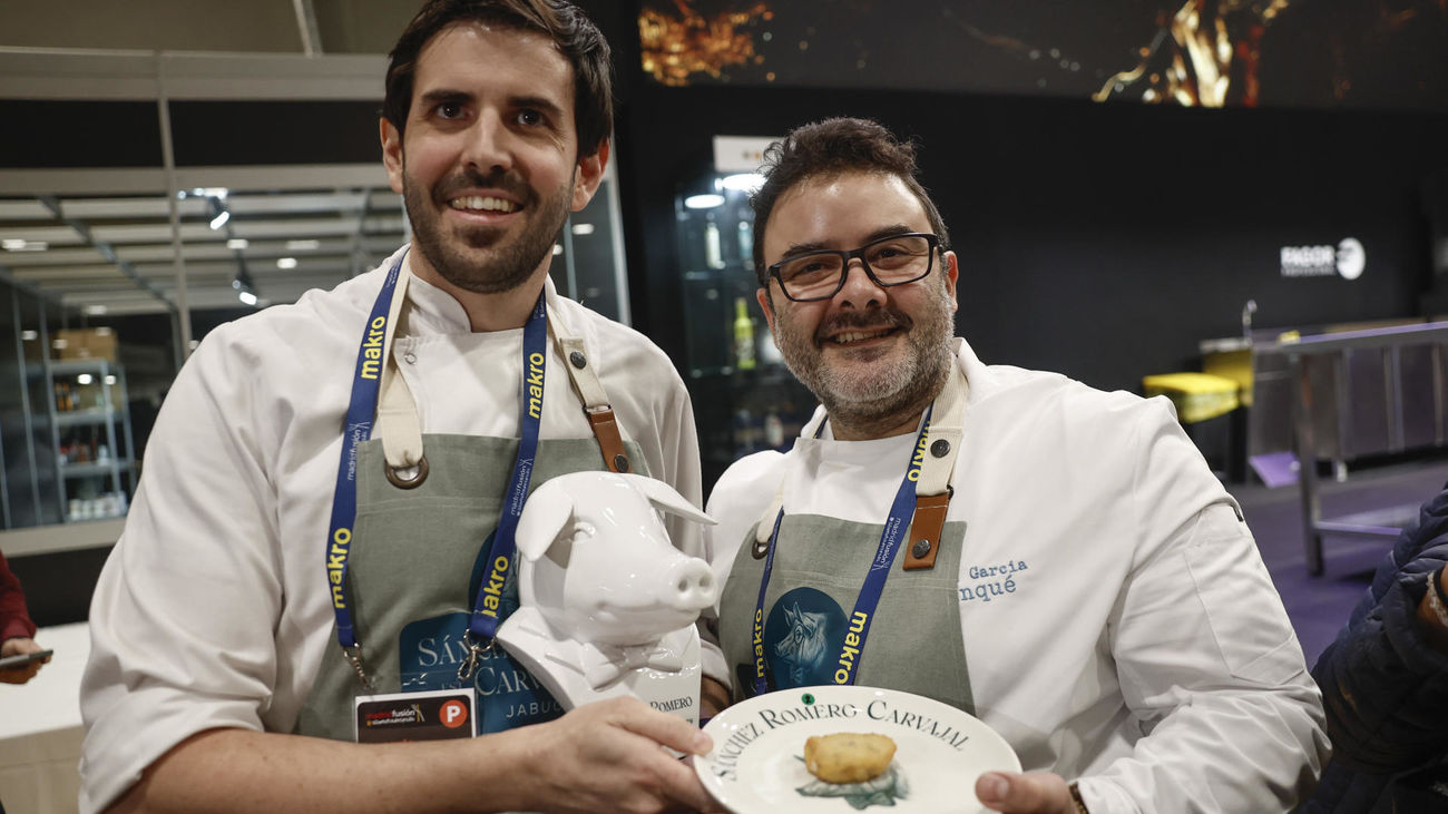 Carlos Griffo (izquierda) y Miguel Ángel García, del restaurante Quinqué de Madrid