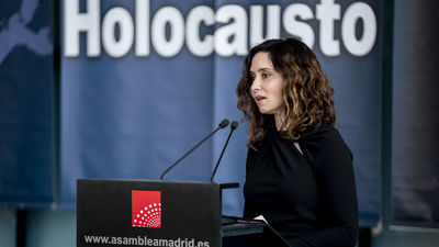 Ayuso: "De nada sirve conmovernos por los judíos muertos mientras se desprecia a los vivos"