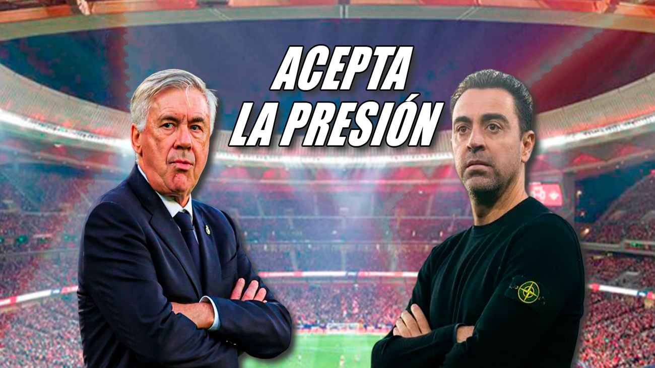 Ancelotti, recado a Xavi: "La presión es la gasolina para hacer mejor nuestro trabajo"