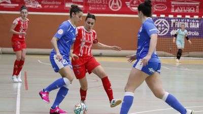 Futsi Atlético y Alcorcón comparten la tercera plaza la liga femenina de fútbol sala