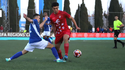 La selección de aficionados de Madrid, eliminada en cuartos en la Copa de Regiones UEFA