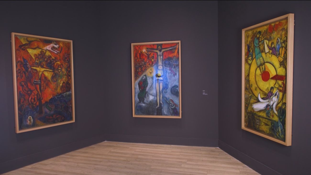 Llega a Madrid el 'grito de libertad' de Chagall