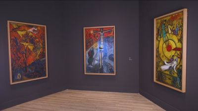 Llega a Madrid el 'grito de libertad' de Chagall