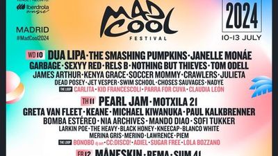 Mad Cool cierra el cartel del festival con la incorporación de Maneskin y The Killers