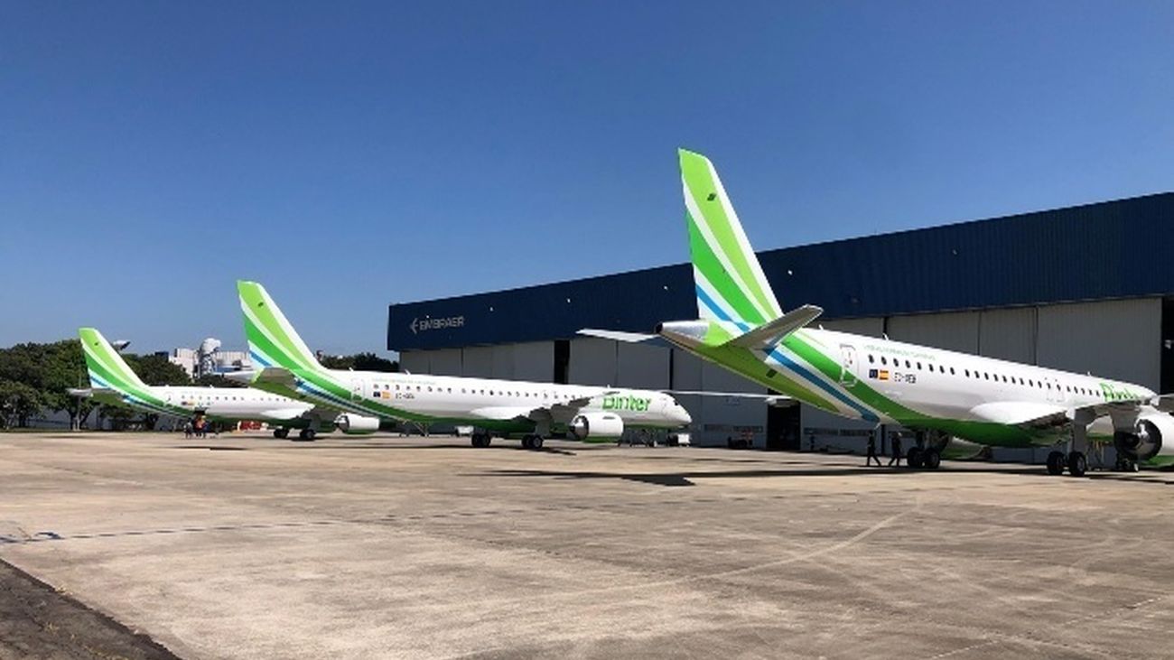 Binter estrena sus vuelos entre Canarias y Madrid