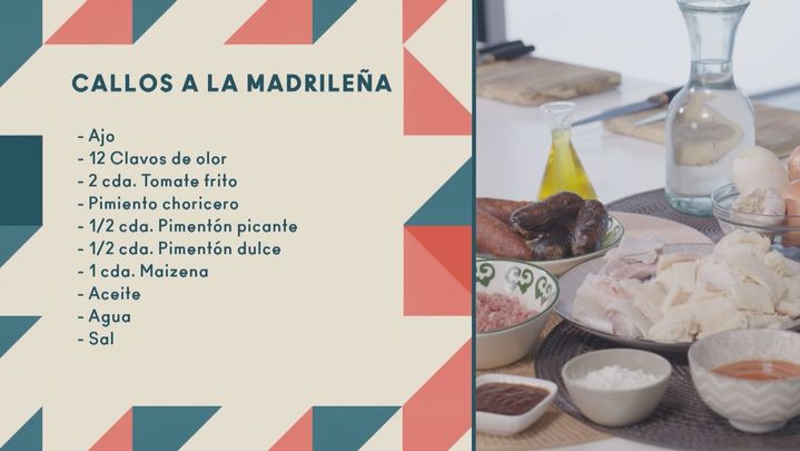 ingredientes / TELEMADRID
