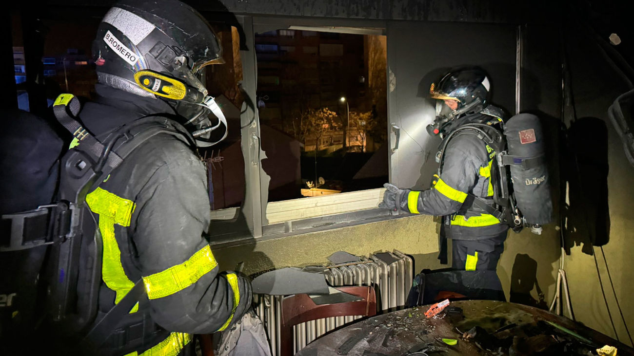 Grave una mujer de 78 años tras incendiarse su vivienda en Torrejón