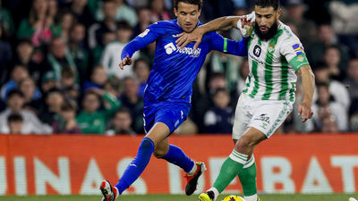 1-1. El Getafe saca un punto del Villamarín tuteando al Betis