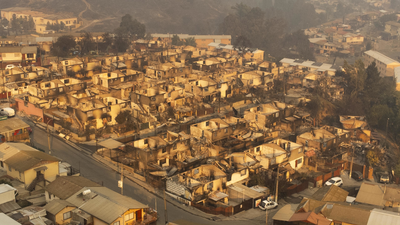 Decenas de muertos en Chile por los incendios forestales que asolan Valparaiso