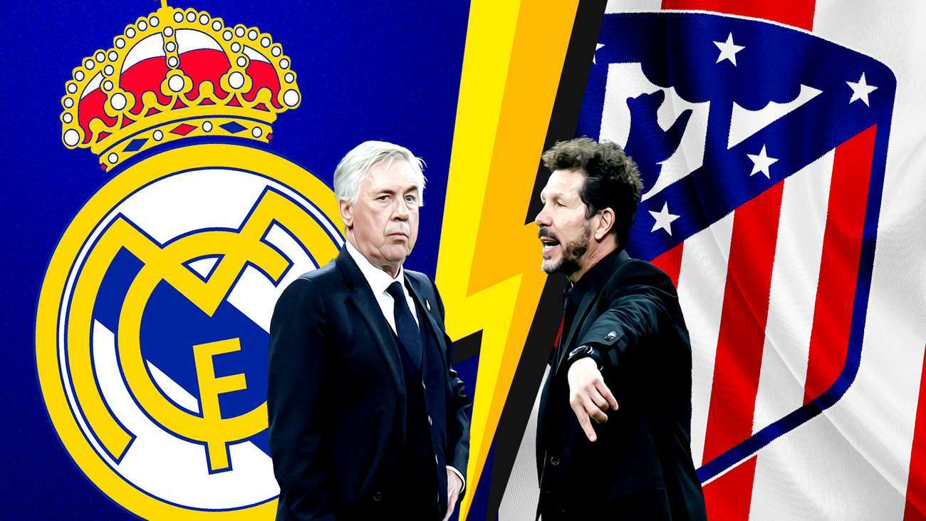 Ancelotti y Simeone, dos visiones enfrentadas tras el derbi