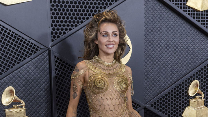Miley Cyrus en los Grammy / EFE