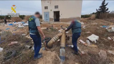 La Guardia Civil detectó en 2023 más de 1.300 infraestructuras ilegales para extraer agua