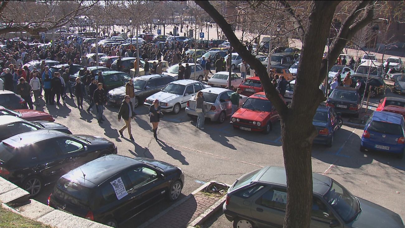 Multas de 200 euros para los coches que marcharon para protestar por las restricciones en Madrid
