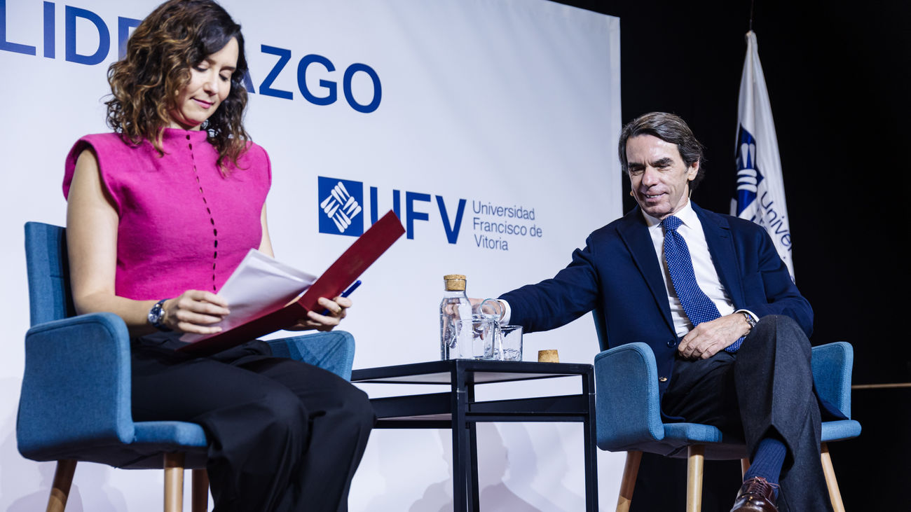 Aznar critica que Zapatero retirase su Plan Hidrológico y Ayuso la gestión del agua que ha hecho el nacionalismo