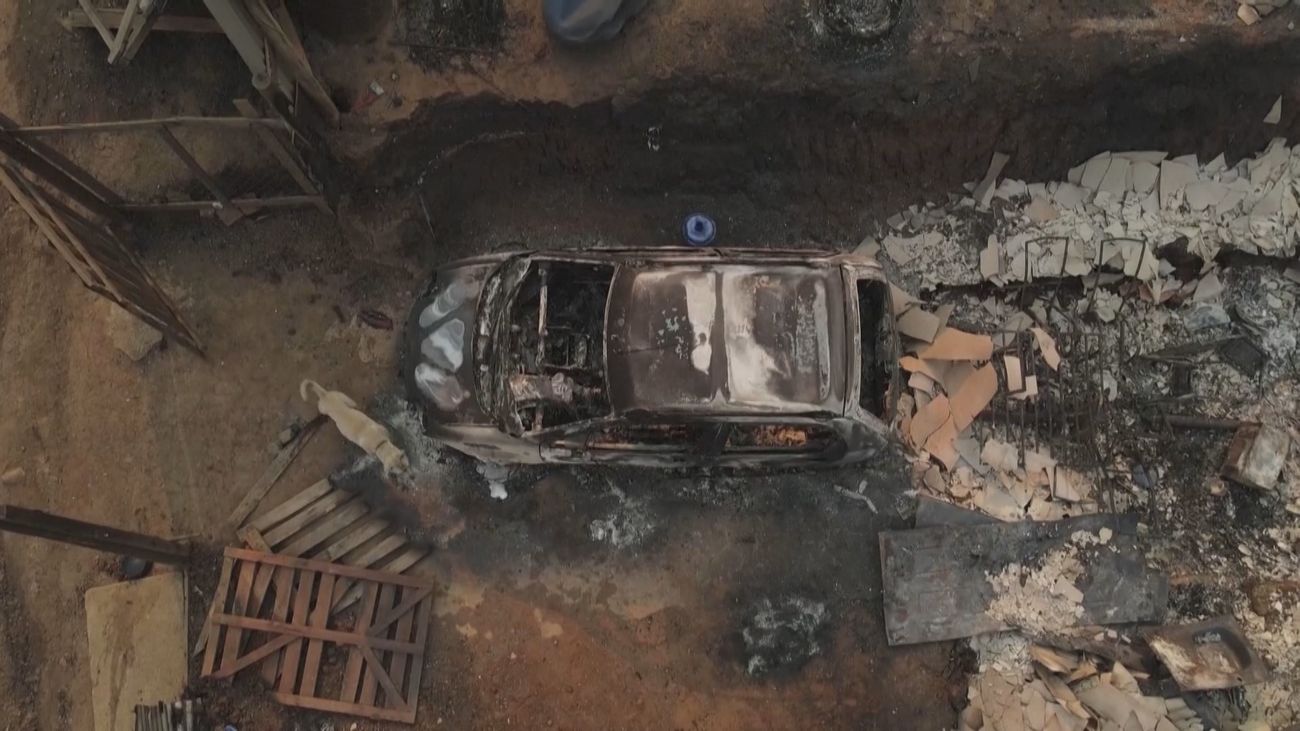 Aumentan a 112 los muertos en los devastadores incendios de Valparaíso