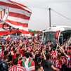 Los aficionados del Athletic tendrán en Madrid un punto de encuentro por seguridad