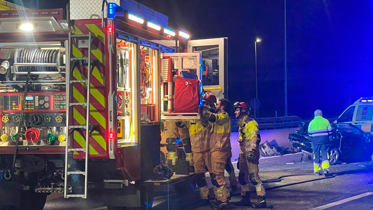 Accidente de tráfico en la A-42