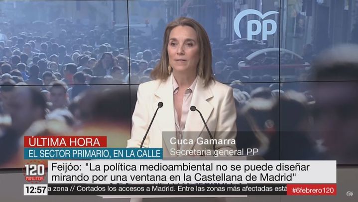 Cuca Gamarra / Telemadrid