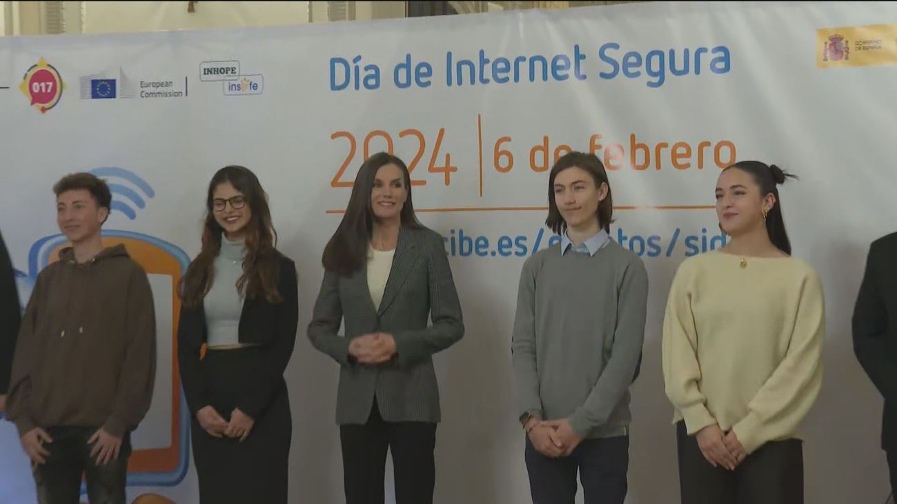 El Incibe conmemora el Día de Internet Segura con la presencia de la reina Letizia