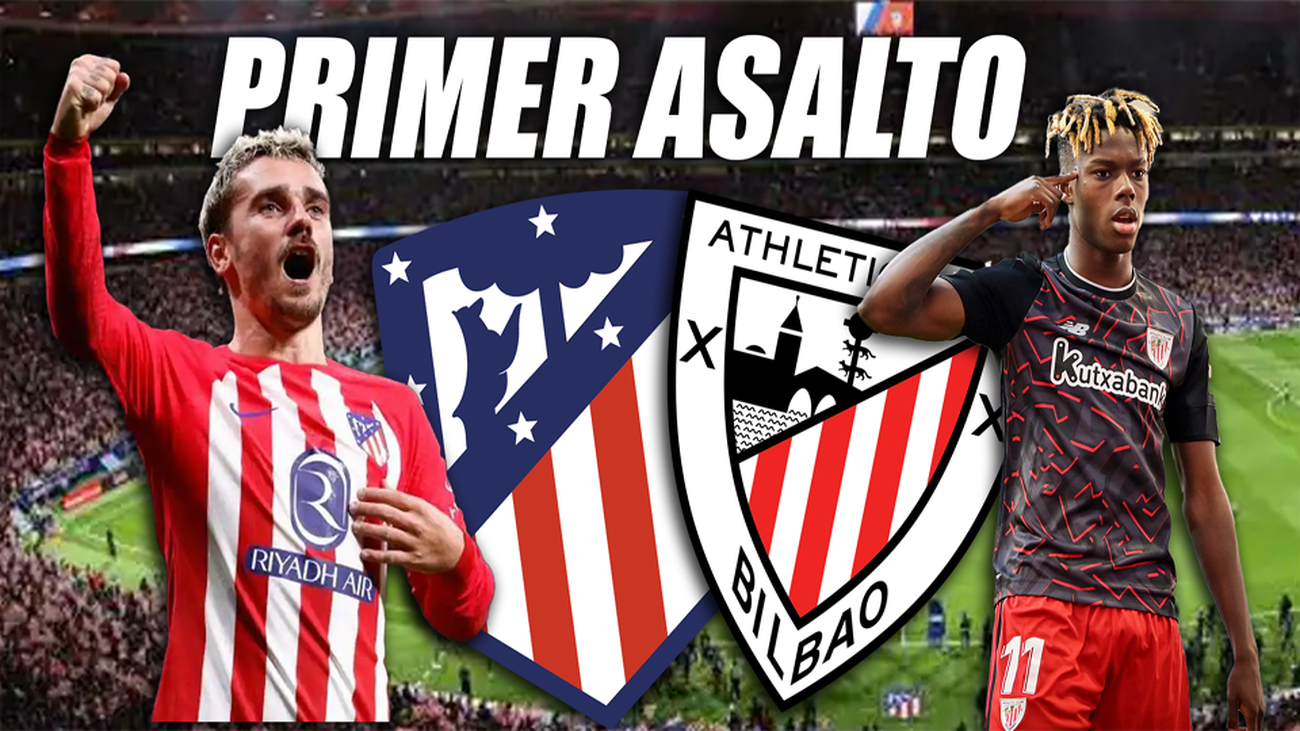 Atlético de Madrid-Athletic, desafío total en la ida de semifinales de la Copa