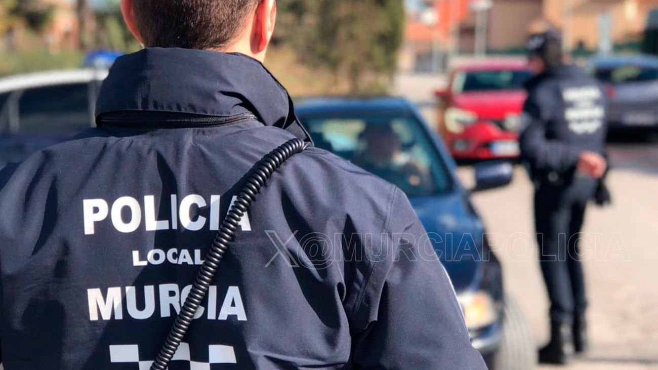 Agentes de la Policía Local de Murcia