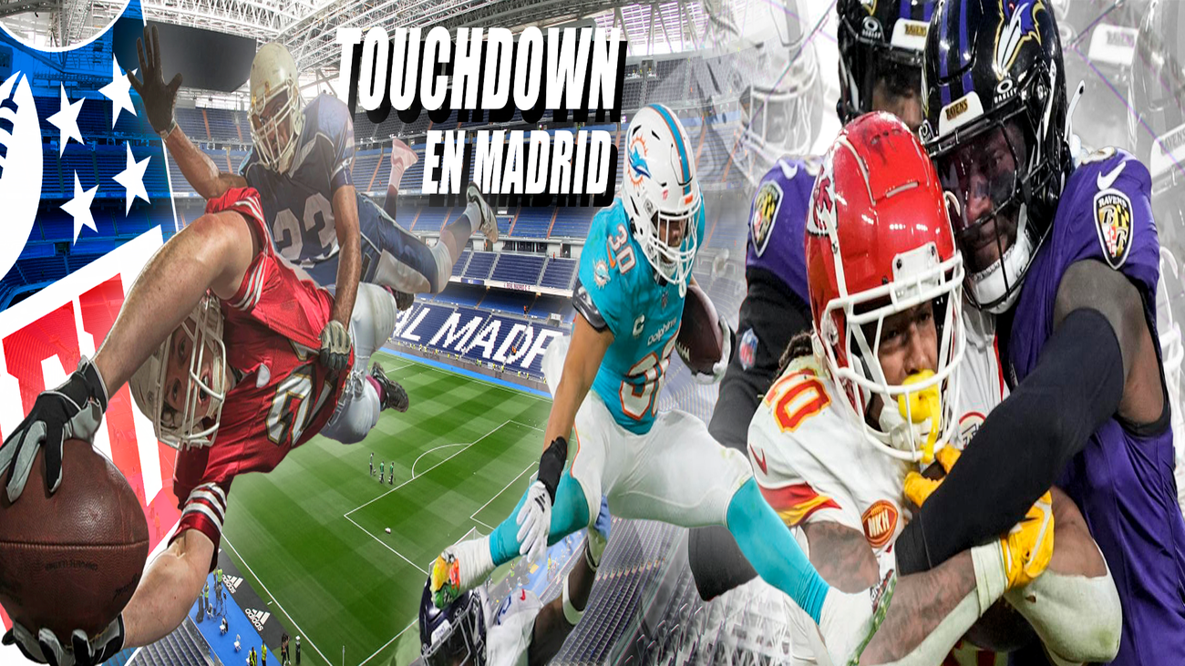 Chicago Bears enseña fútbol americano a los niños de Rivas