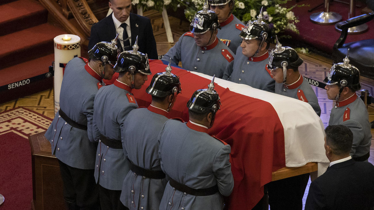 Último adiós de Chile al expresidente Sebastián Piñera