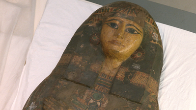 Arrancan los trabajos de restauración de un ataúd egipcio nunca antes visto