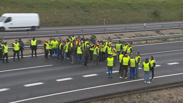 cortan la A-42 / TELEMADRID