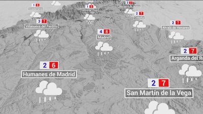 El tiempo en Madrid este domingo: bajada de temperaturas y lluvias por la tarde en toda la Comunidad