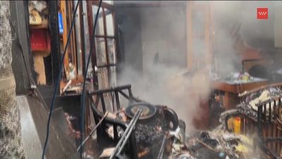 Un incendio destruye una vivienda unifamiliar en Los Molinos