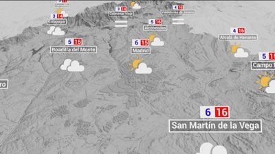 El tiempo en Madrid este lunes: notable aumento de las temperaturas máximas
