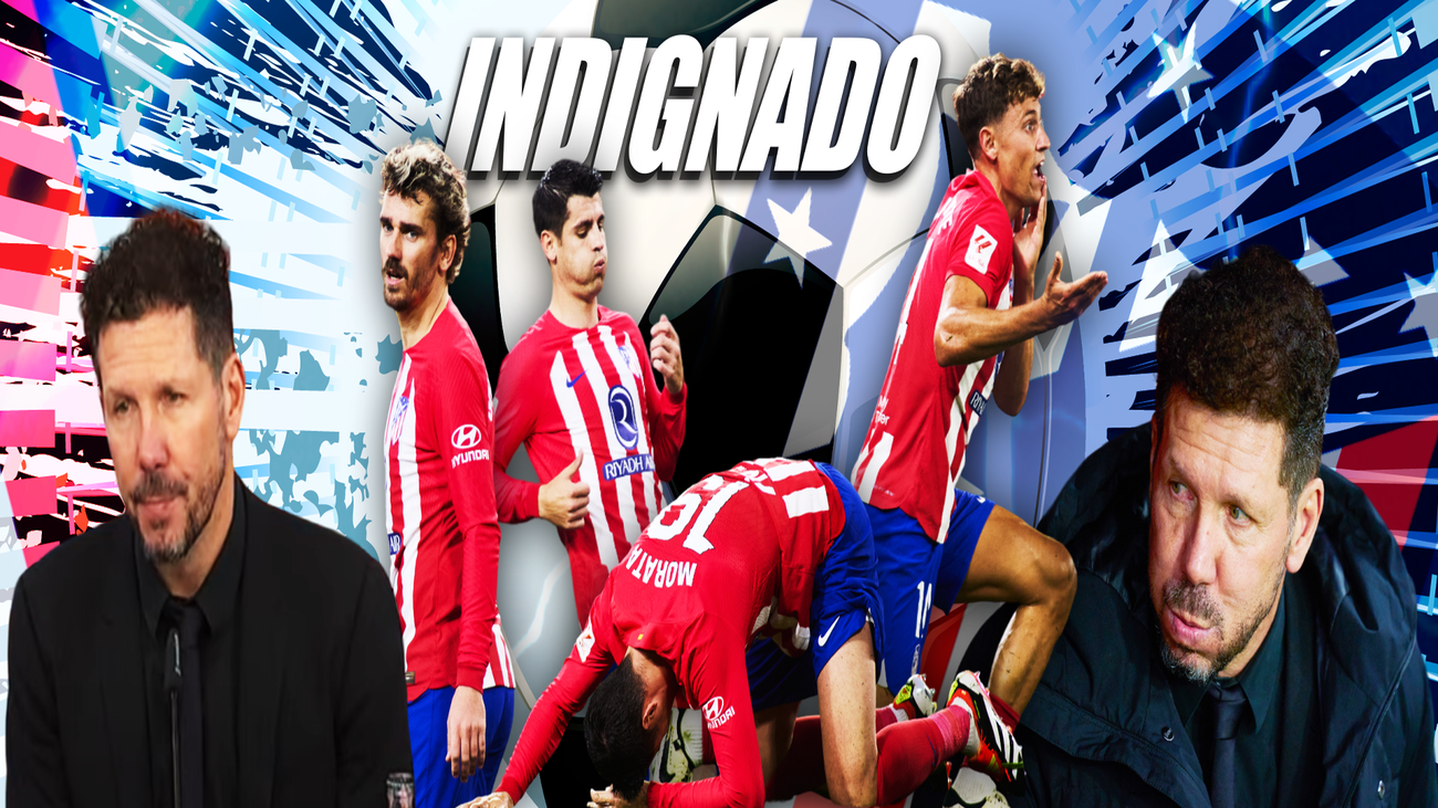 Simeone, indignado con LaLiga y la Federación por los horarios