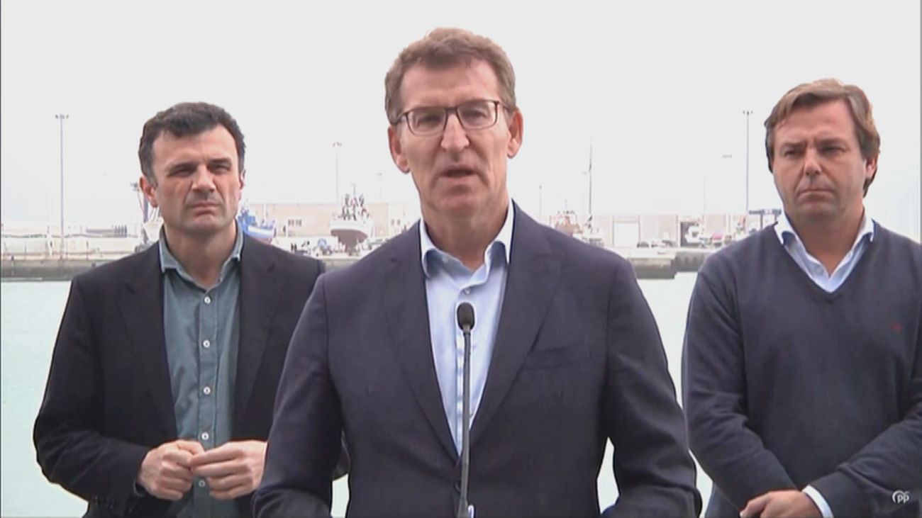 Feijóo, desde Barbate: “Nos unimos a la petición unánime de los guardias civiles para que Marlaska se vaya”