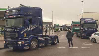 Los transportistas de mercancías desconvocan la huelga pero se mantiene la de viajeros