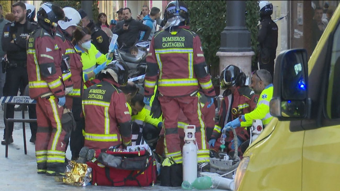 Muere un hombre tras quemarse a lo bonzo en el centro de Cartagena