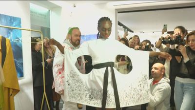 Maison Mesa fusiona la moda con el arte de Elena Ksanti