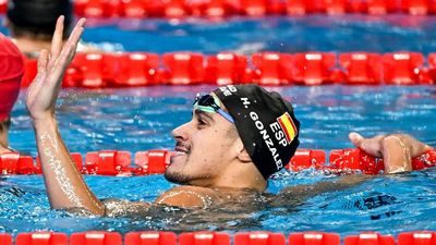 Hugo González, residente en Rivas, subcampeón del mundo en 100 braza