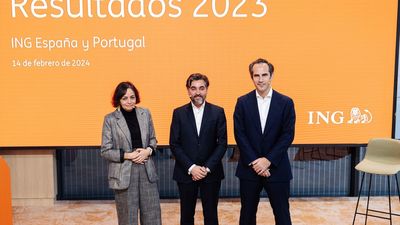 ING gana 314 millones en España y Portugal en 2023, un 51% más